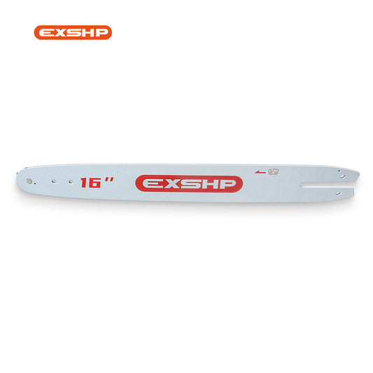 EXSHP 16 inch Chainsaw Bar 55 Drive Links 3/8"LP Pitch .050" Gauge