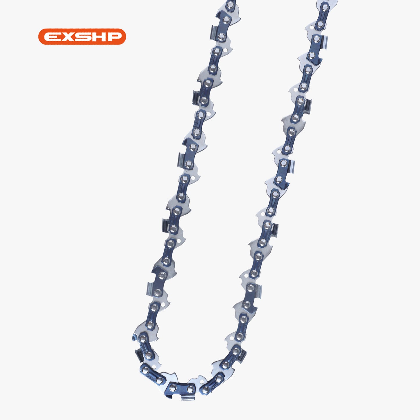 EXSHP Chainsaw Chains | From 34 to 55 Drive links (fit 8" to 16" guide bar) | 3/8"LP Pitch | 043" Gauge | Low-Kickback | Durable Cutter | Oil Hole Drive links | 3-PACK Price