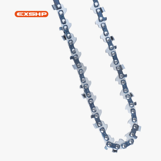 EXSHP | 12 Inch saw Chain | 1/4 | .043 | 64 Drive links | Semi Chisel