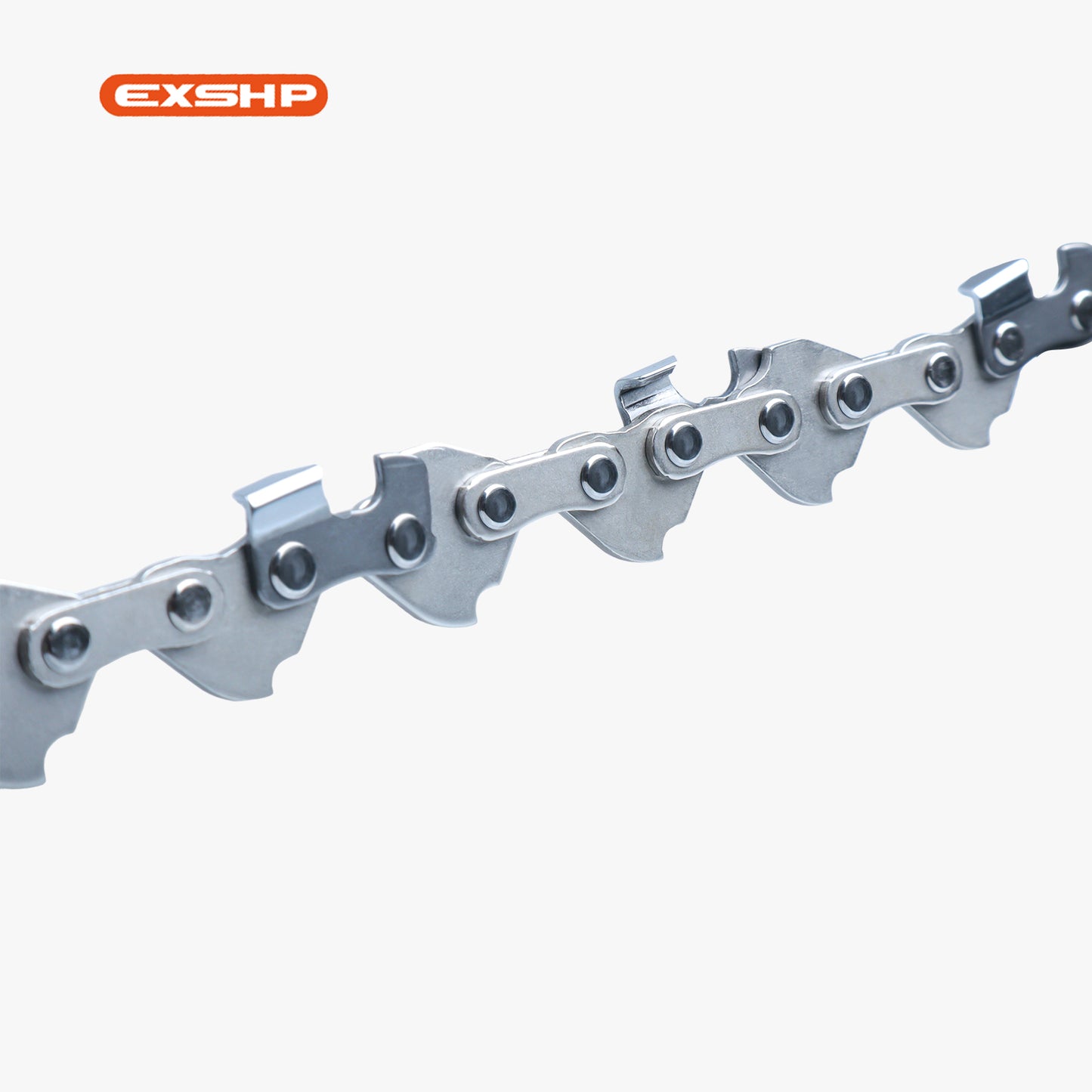 EXSHP 5 Inch Chainsaw Chain Low Kickback detailed photo - cutter, rivet and drive links