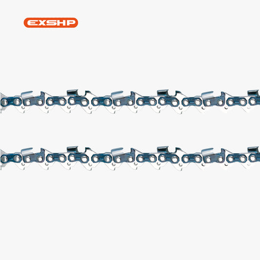 EXSHP | 20 Inch saw Chain | .325 | .058 | 76 Drive links | Semi Chisel | Low-Kickback