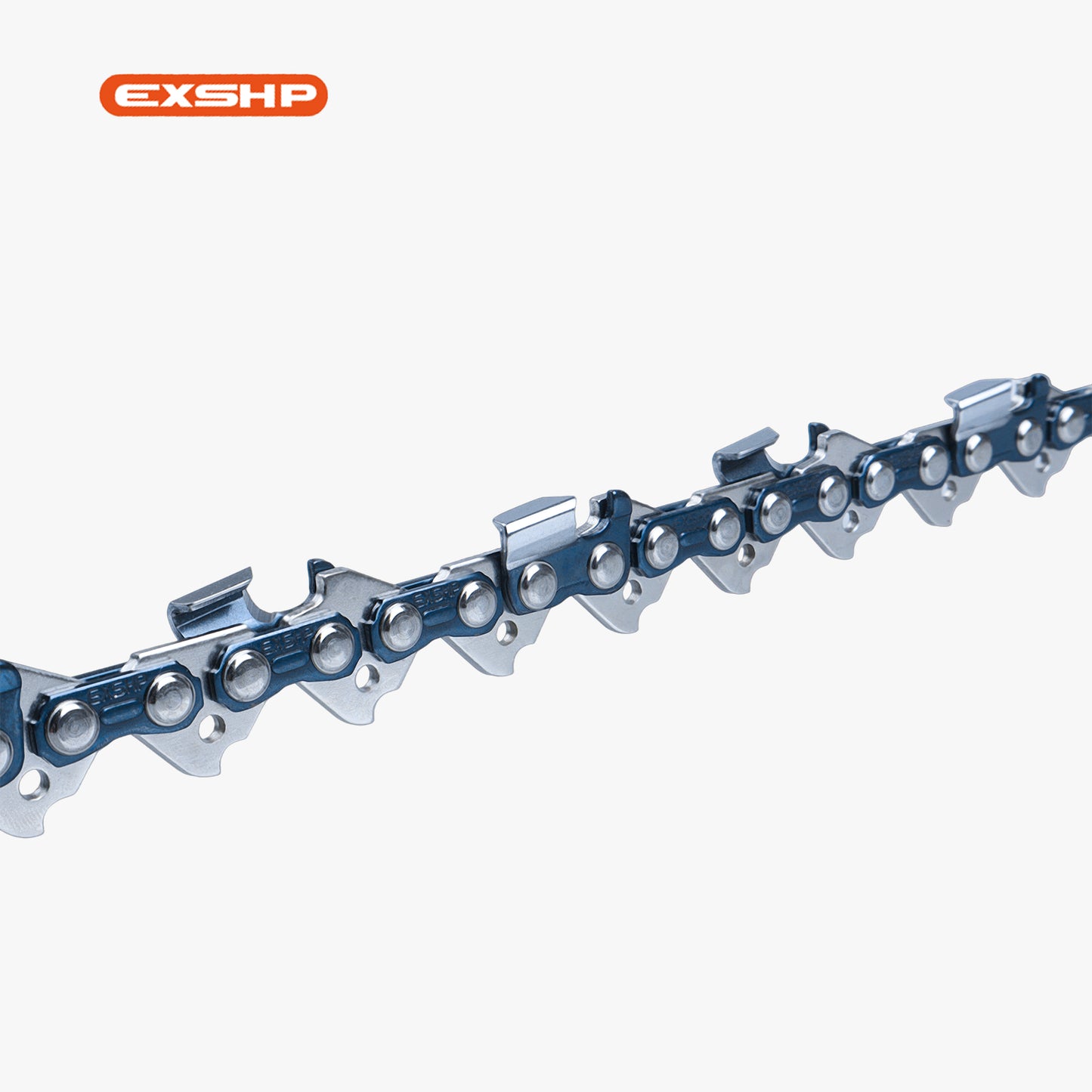 20 Inch EXSHP Saw Chains | Semi-Chisel | .325" Pitch | .058" Gauge | 76 Drive Links | Oil Hole Drive links
