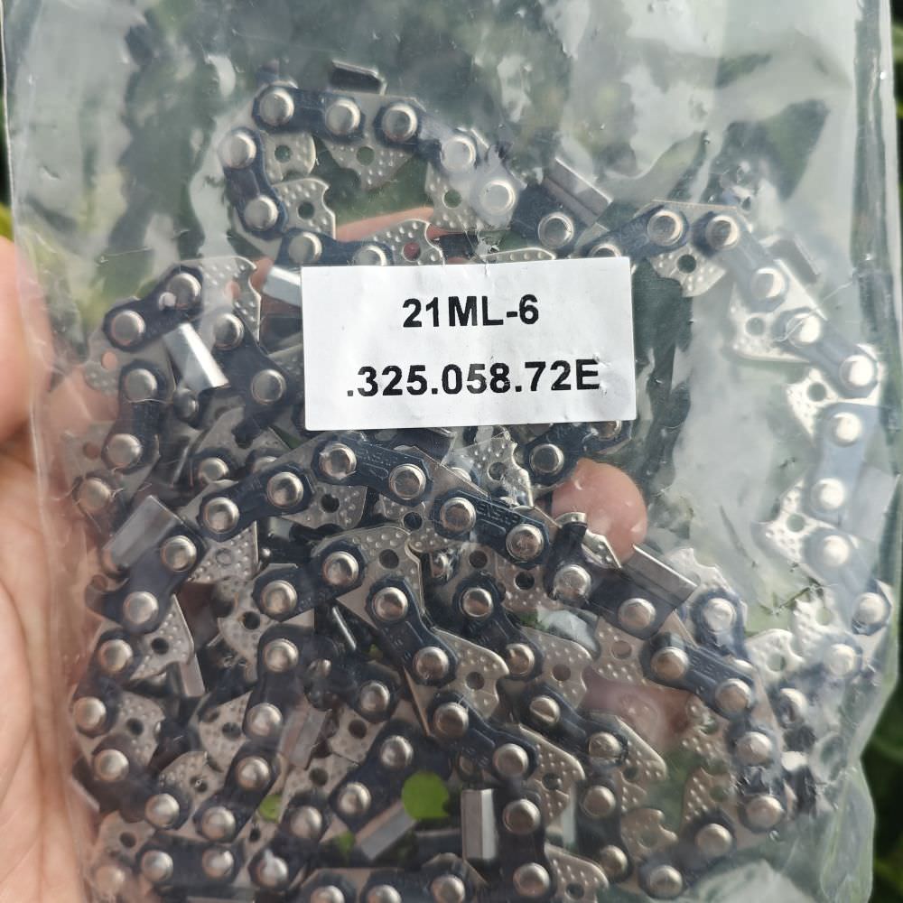 EXSHP | 18 Inch saw Chain | 325 | 058 | 72 Drive links | Full Chisel | 3-PACK