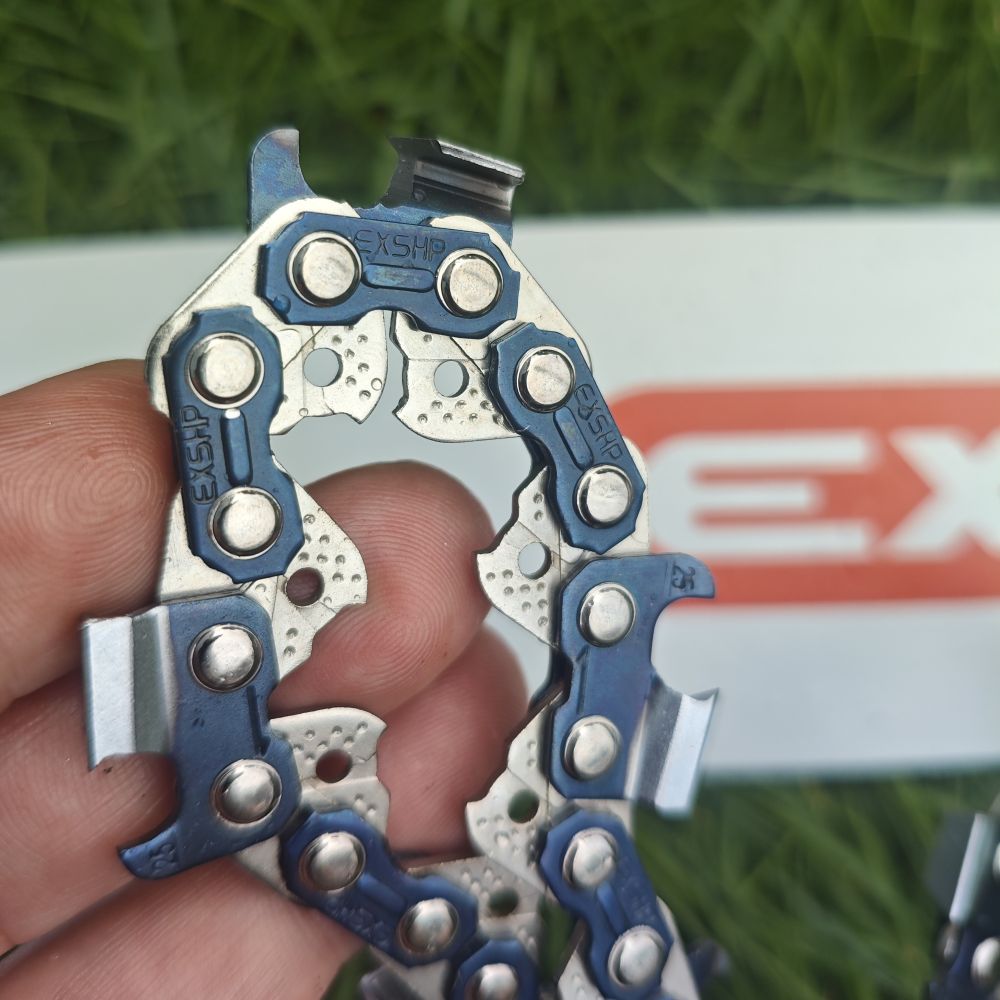 EXSHP | 20 Inch saw Chain | 3/8 | 050 | 72 Drive links | Full Chisel | 3-PACK
