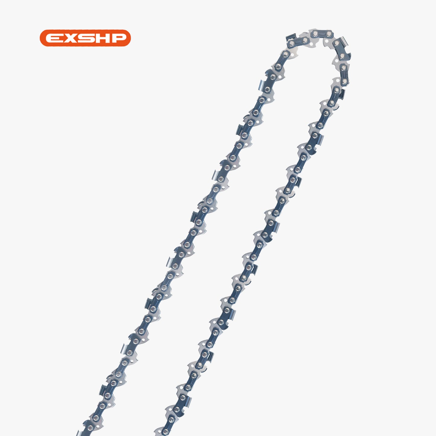 EXSHP Chainsaw Chains| Semi-chisel | From 33 to 62 Drive links (Fit 8" to 18" Guide Bars) | 3/8"LP Pitch | .050" Gauge | Low-kickback | 3-PACK Price