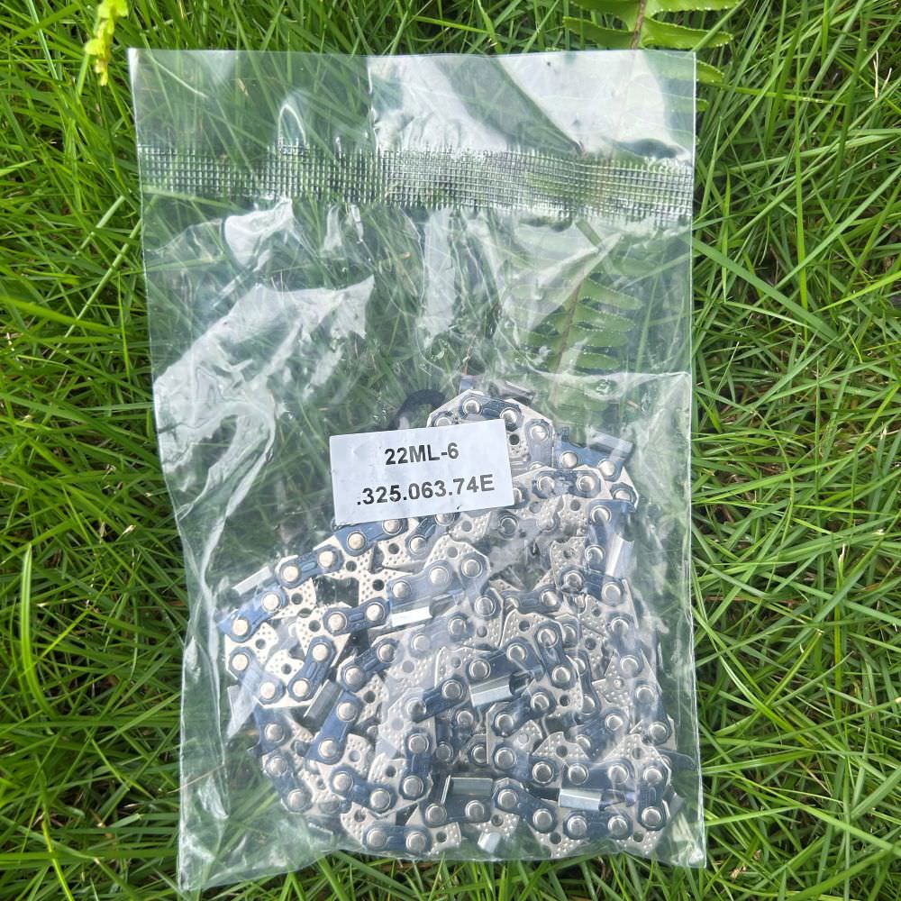 EXSHP | 18 Inch saw Chain | 325 | 063 | 74 Drive links | Full Chisel | 3-PACK