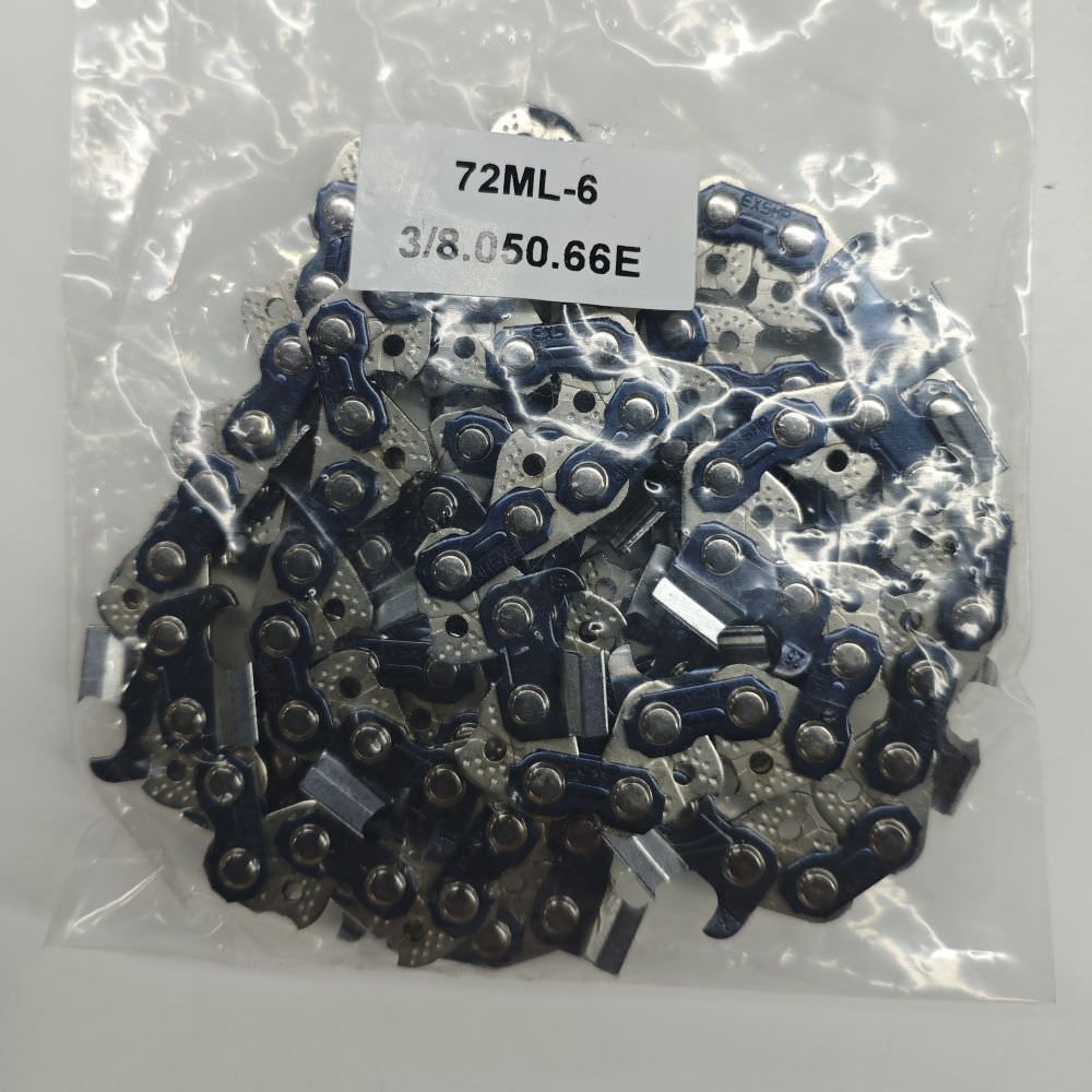 EXSHP | 18 Inch saw Chain | 3/8 | 050 | 66 Drive links | Full Chisel | 3-PACK