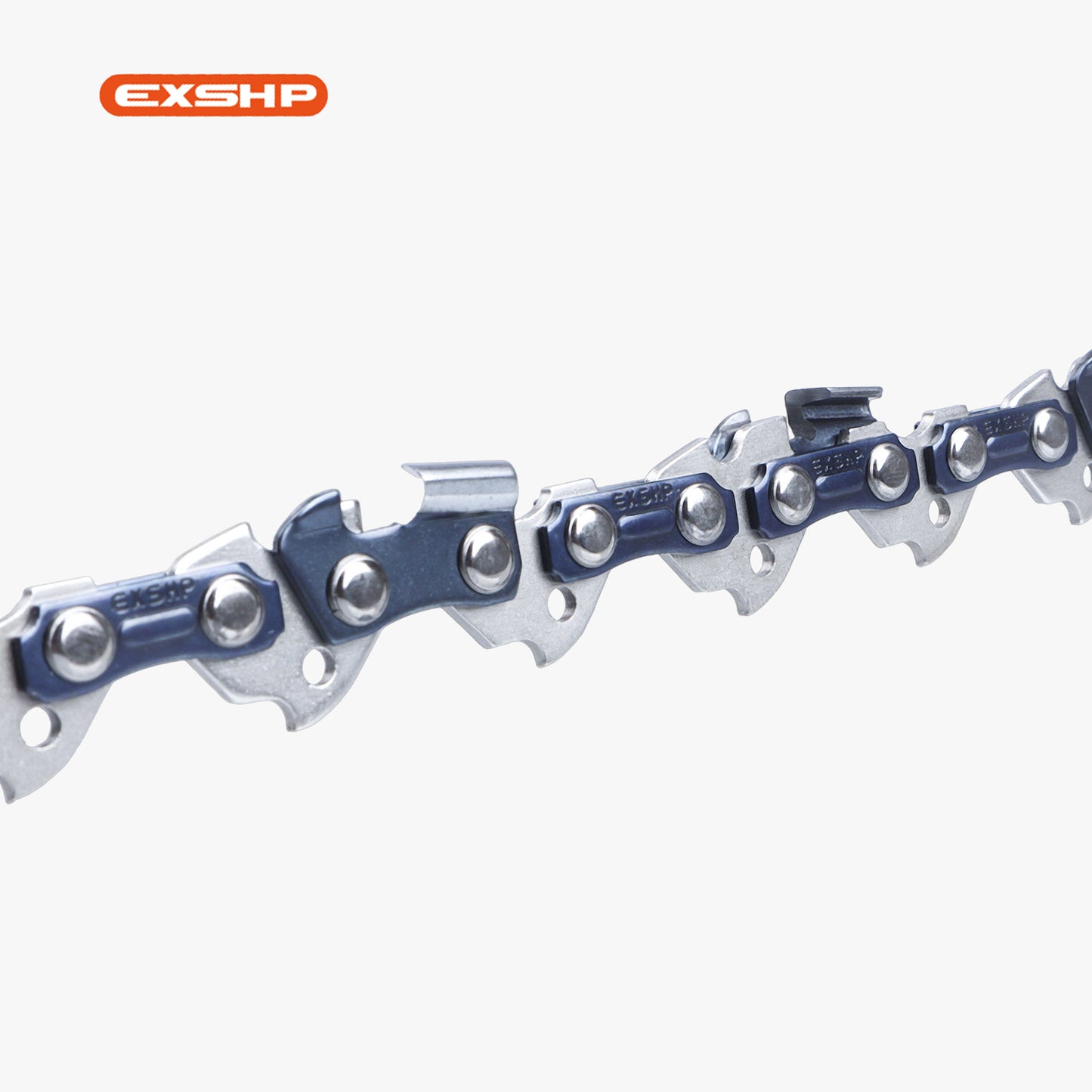EXSHP Chainsaw Chains| Semi-chisel | From 33 to 62 Drive links (Fit 8" to 18" Guide Bars) | 3/8"LP Pitch | .050" Gauge | Low-kickback | 3-PACK Price