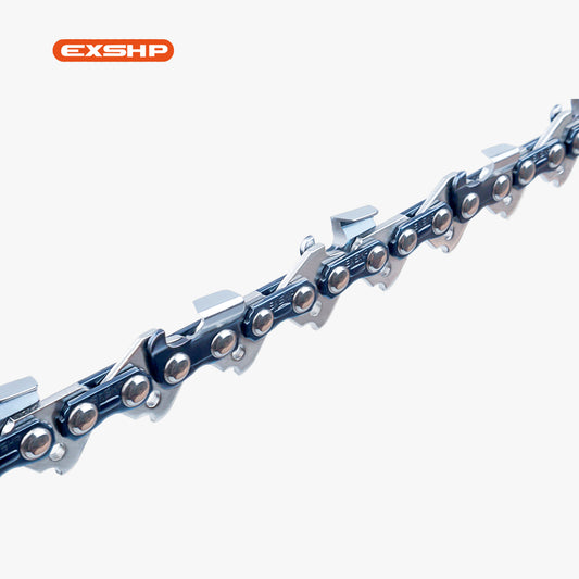 EXSHP Full Chisel | 15 Inch Chainsaw Chain .050 .325 64DL | 3-Pack